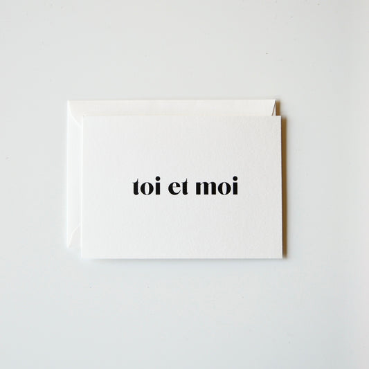 Toi et Moi