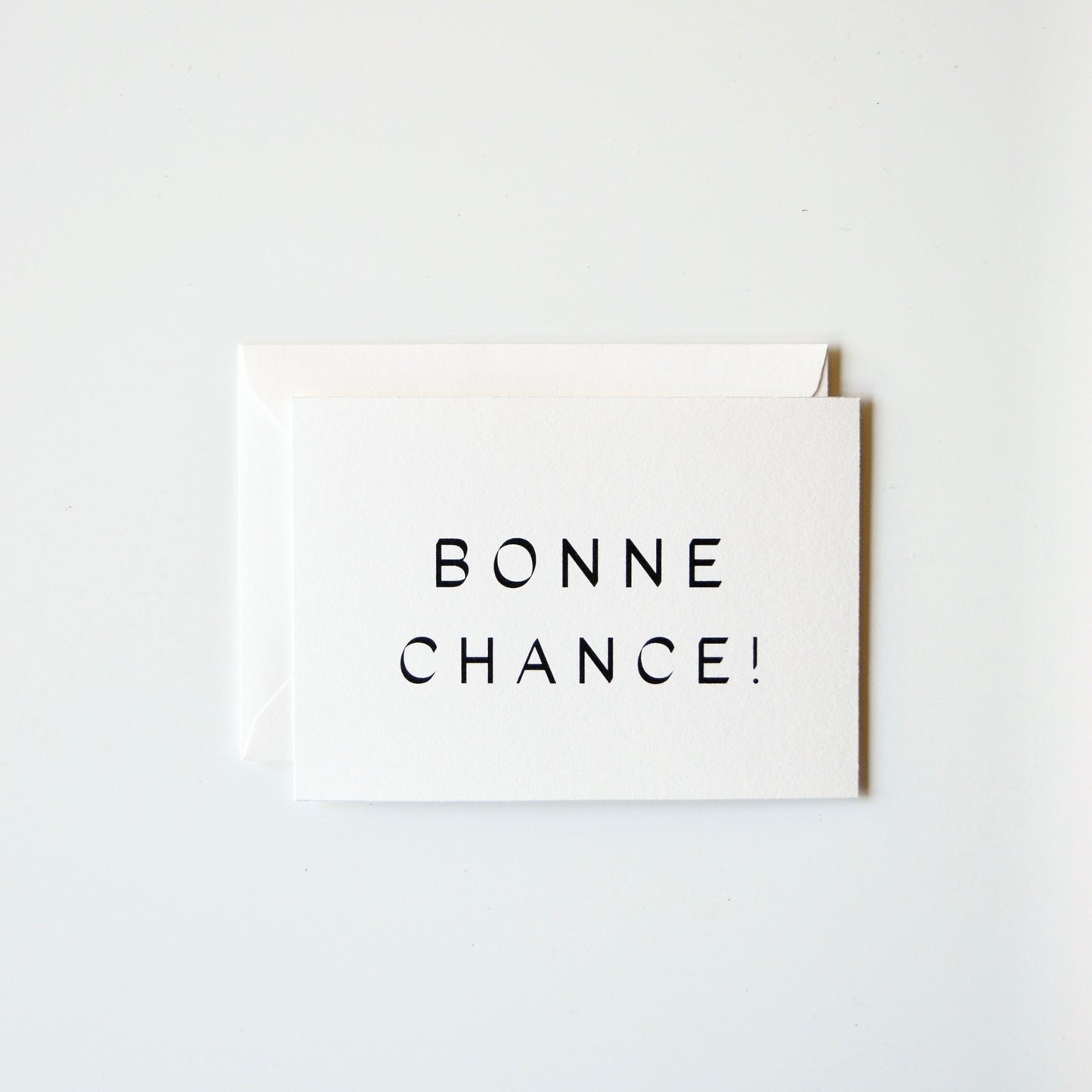 Bonne Chance!