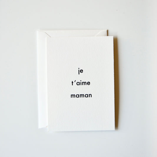 Je T'aime Maman