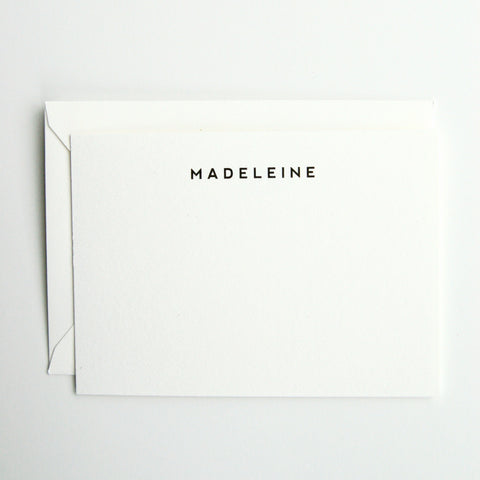 Madeleine - Personalized Stationery Set