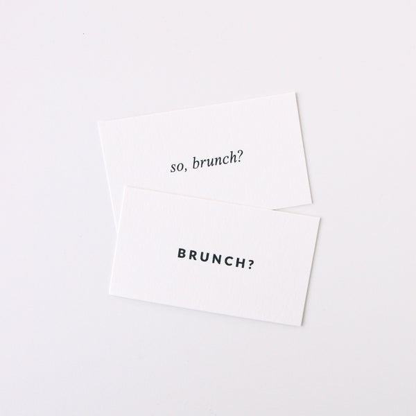 Brunch Date Cards