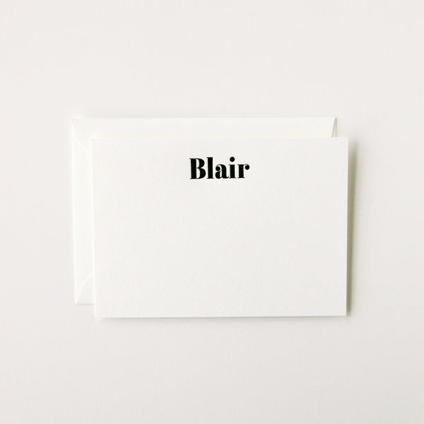 Blair - Personalized Stationery Set