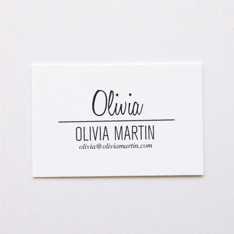Olivia - Calling Cards