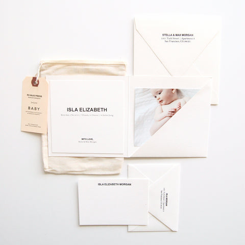 Isla - Birth Announcements