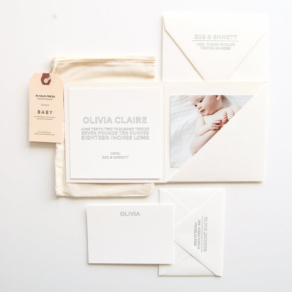 Olivia - Baby Announcements
