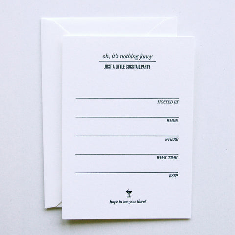 Cocktail Party Invitations
