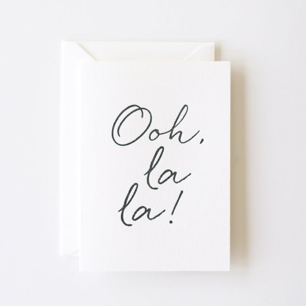 Ooh La, La Card
