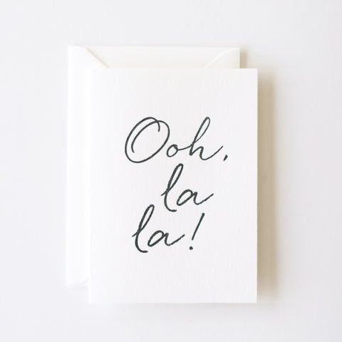 Ooh La, La Card