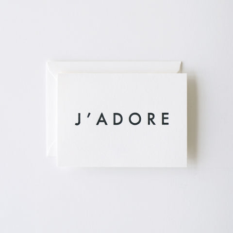 J'Adore Card