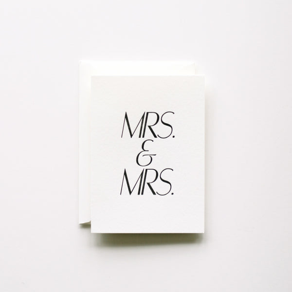 Mrs. & Mrs.