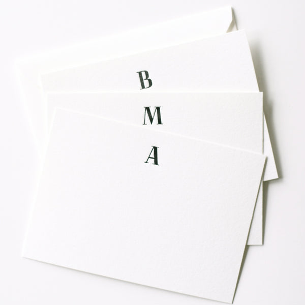 Monogrammed Stationery Set
