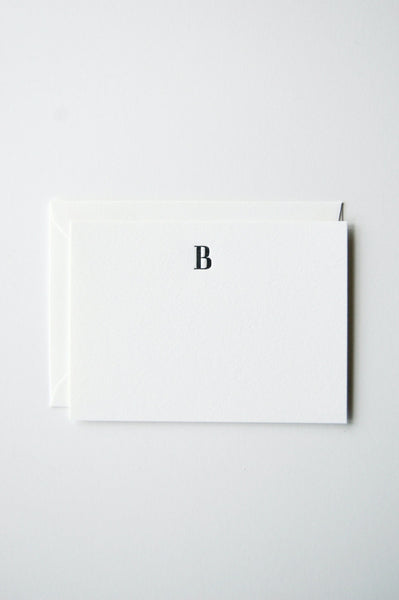 Monogrammed Stationery Set