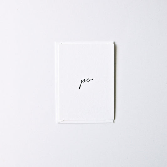 Postscript