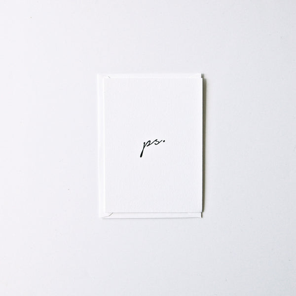 Postscript